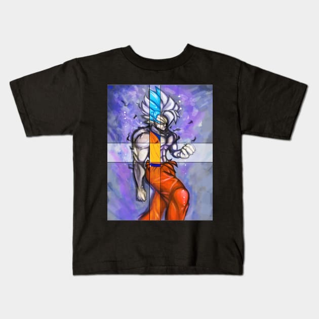 Ultra Instinct Kids T-Shirt by Defectivate